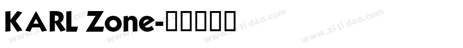 KARL Zone字体转换